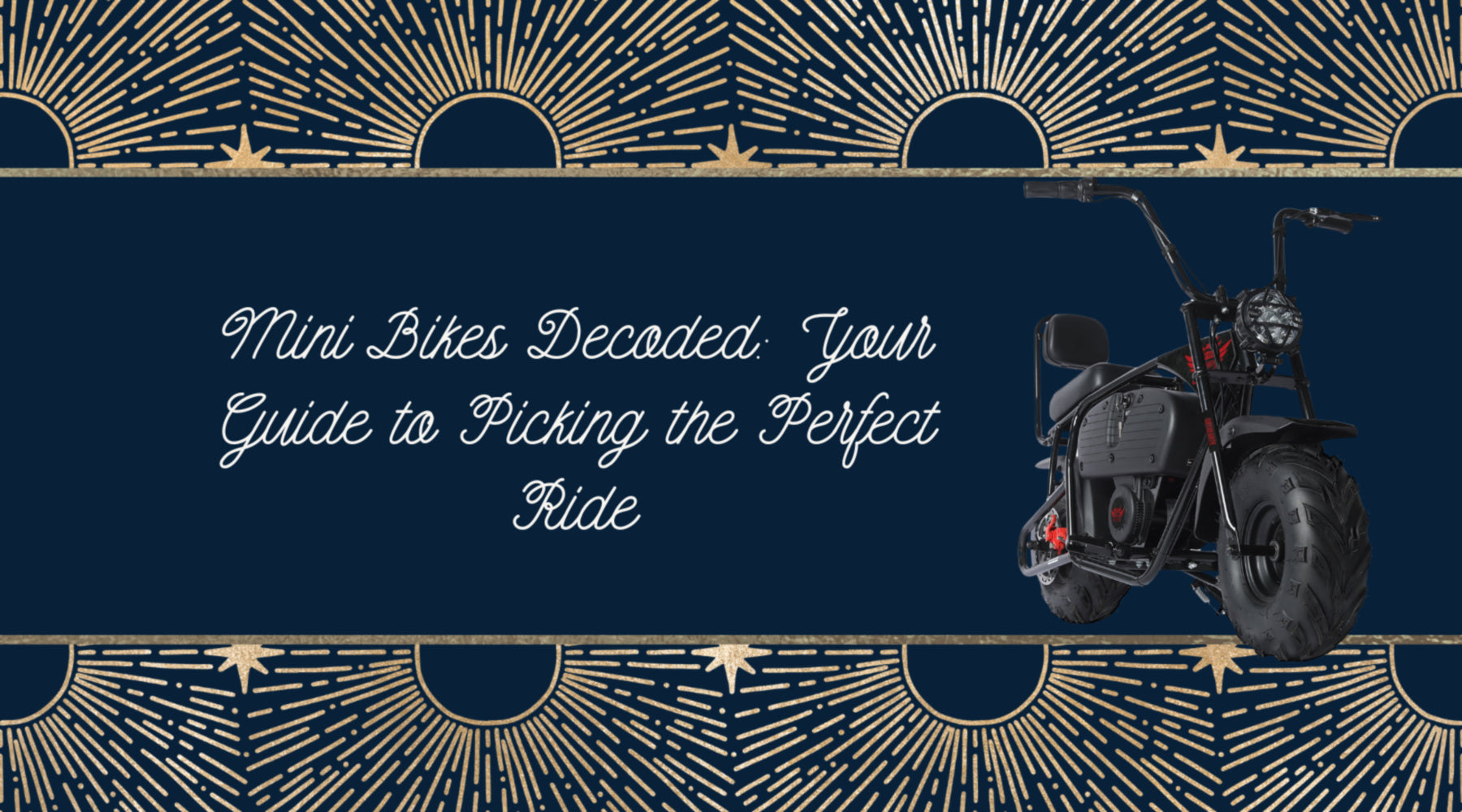 Mini Bikes Decoded: Your Guide to Picking the Perfect Ride