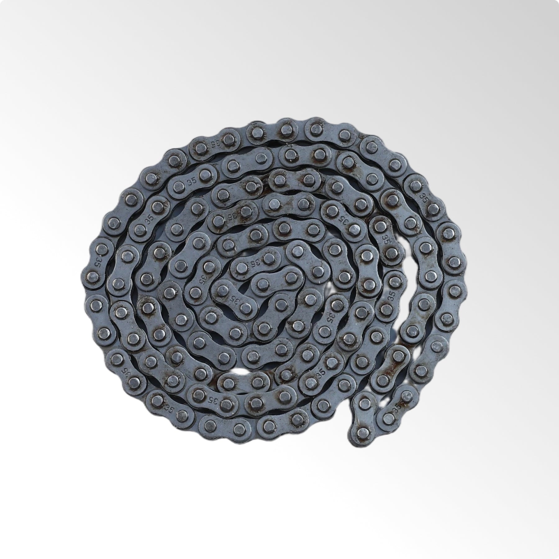 Oryxearth BRM100P-1 Mini Bike Chain Kit 134-Link Drive Chain Replacement Black 105cc