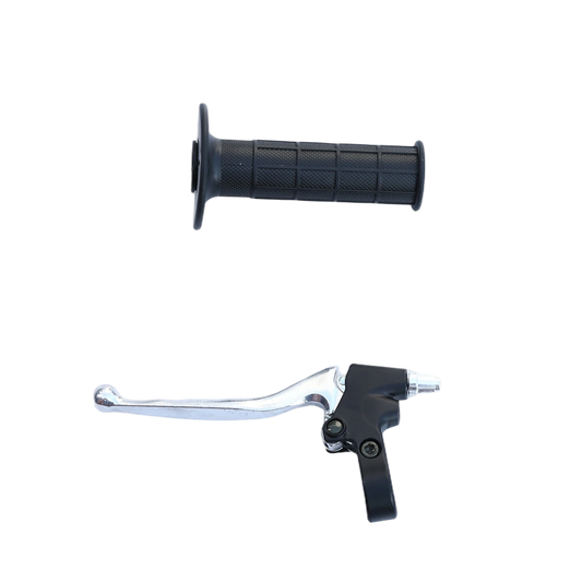 Brake Lever and Grip Kit for Oryxearth BRM100P-1 / BRM100-4 Mini Bike Black