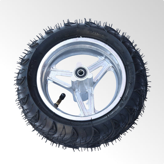 Oryxearth BRM40-2 Mini Bike Wheel Assembly Black (Front or Rear)