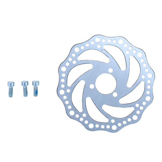 Brake Disc Rotor Assembly for Oryxearth BRM40-2 / BRM40-3 Mini Bike Black