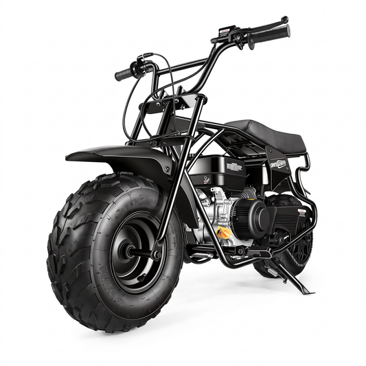 Oryxearth BRM200-2 196CC Off-Road Mini Bike for Adults & Teens, 4-Stroke Engine, Supports Up to 220 lbs