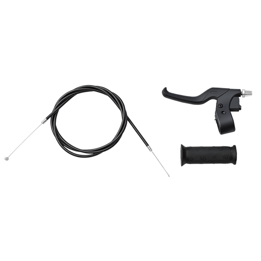 Brake Lever and Grip Kit for Oryxearth BRM40-2 Mini Bike Black