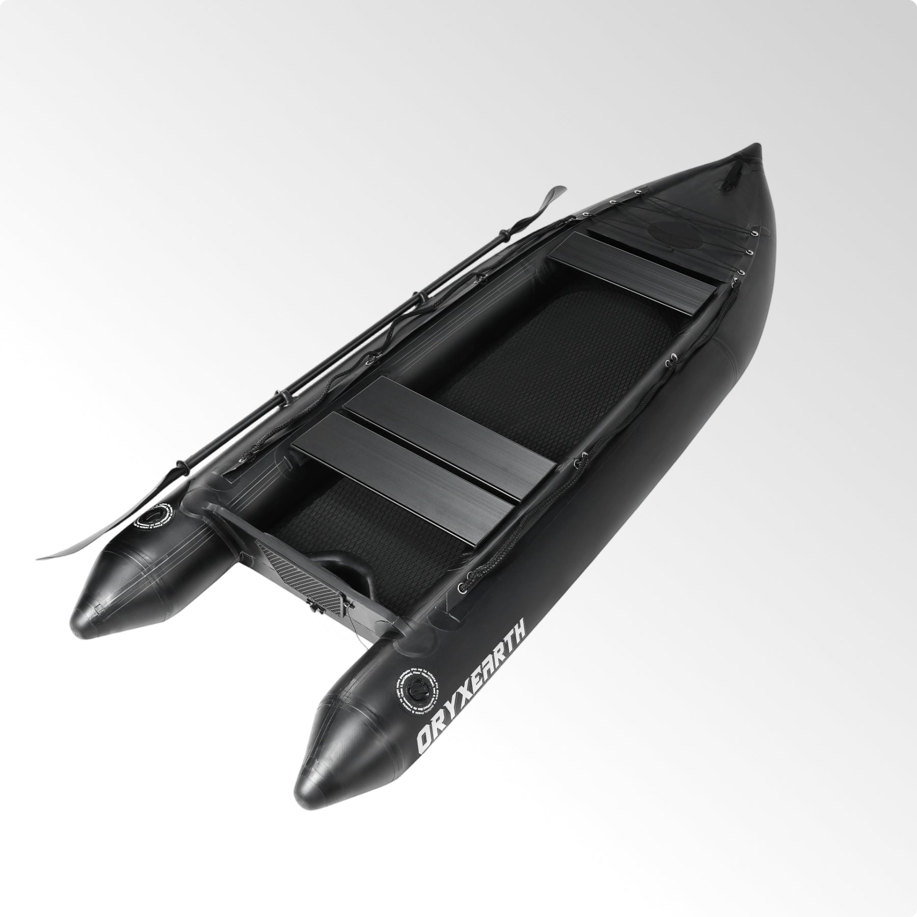 Professional 10.8ft Inflatable Fishing Boat for Adults - Heavy Duty Po