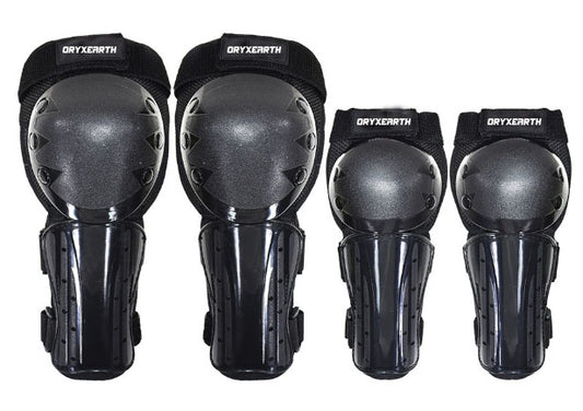 Oryxearth Kid Knee Pads Elbow Pads, Protective Gear Set for Motorcycle Cycling Mountain Biking 4PCS