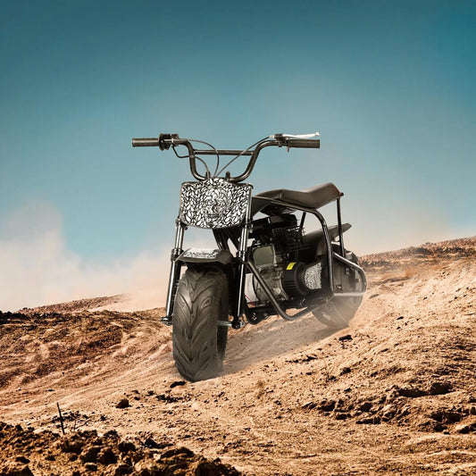 Oryxearth Mini Bike Front Fork Suspension Universal Mini Dirt Bike Suspension Set Pit Bike Shock Forks Frame Upgrades Assembly for Dirt Bike Motorcycle Minibike,Black (WM)