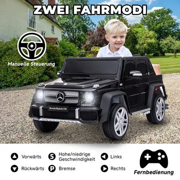 Mercedes-Maybach G650 Elektroauto für Kinder - ORYXEARTH - 12V Batterie - Geschwindigkeit 3-5 km/h
