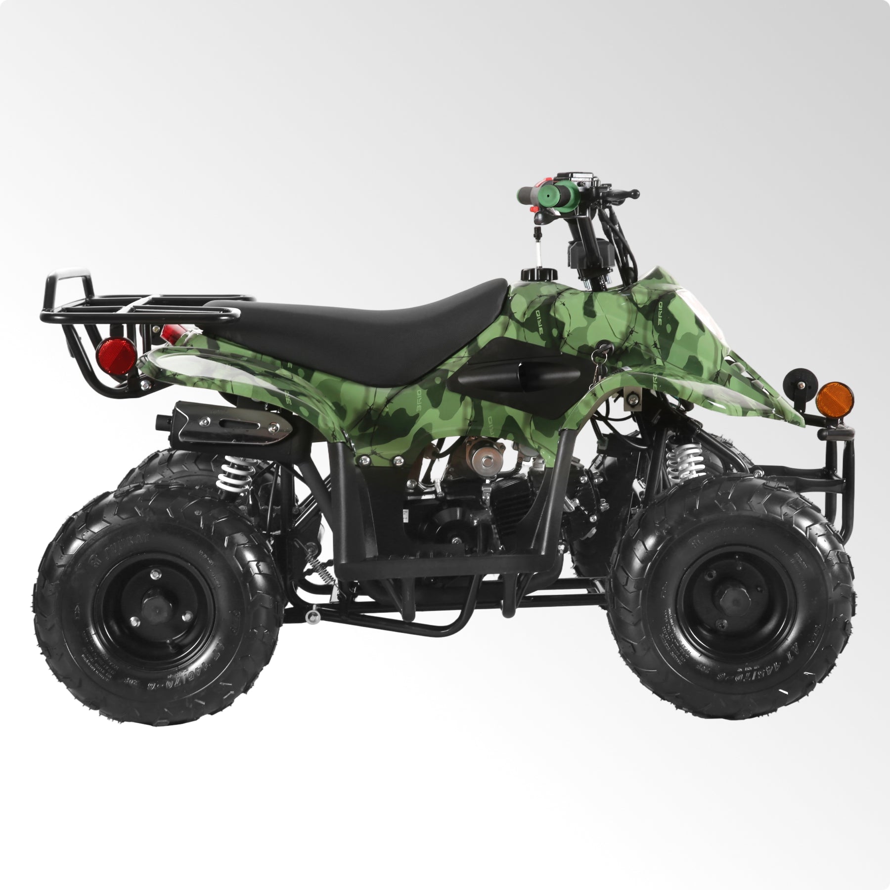 Coolster 110CC 4-Stroke Kids ATV, 10mph Max Speed, Front & Rear Disc Brakes, All-Terrain 4-Wheeler with LED Lights, Supports Up to 143 LBS