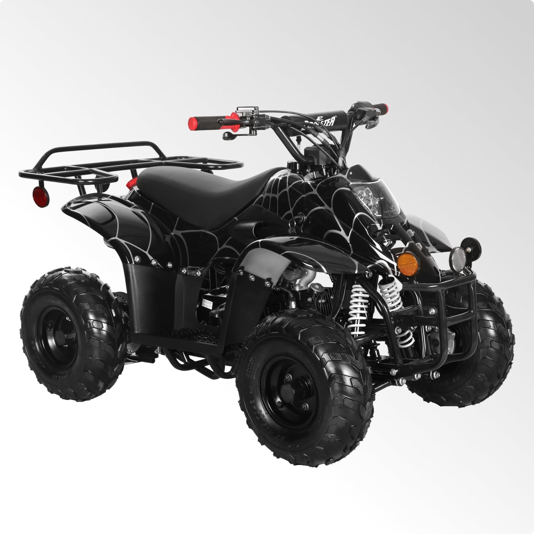 Coolster 110CC 4-Stroke Kids ATV, 10mph Max Speed, Front & Rear Disc Brakes, All-Terrain 4-Wheeler with LED Lights, Supports Up to 143 LBS