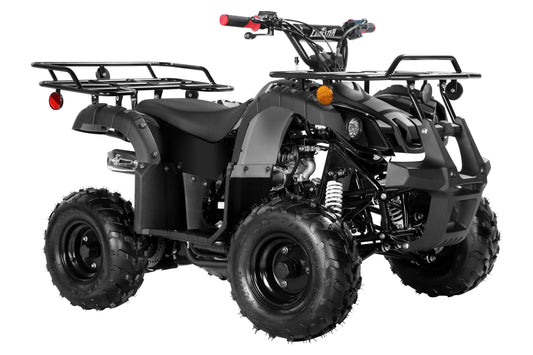 Coolster Gas ATV, 125CC 4-Stroke Mini Gas 4 Wheeler with Front and Rear Disc Brake, with Speed Control and LED Lights, Weight Support Up to 165 LBS, Max Speed 15mph