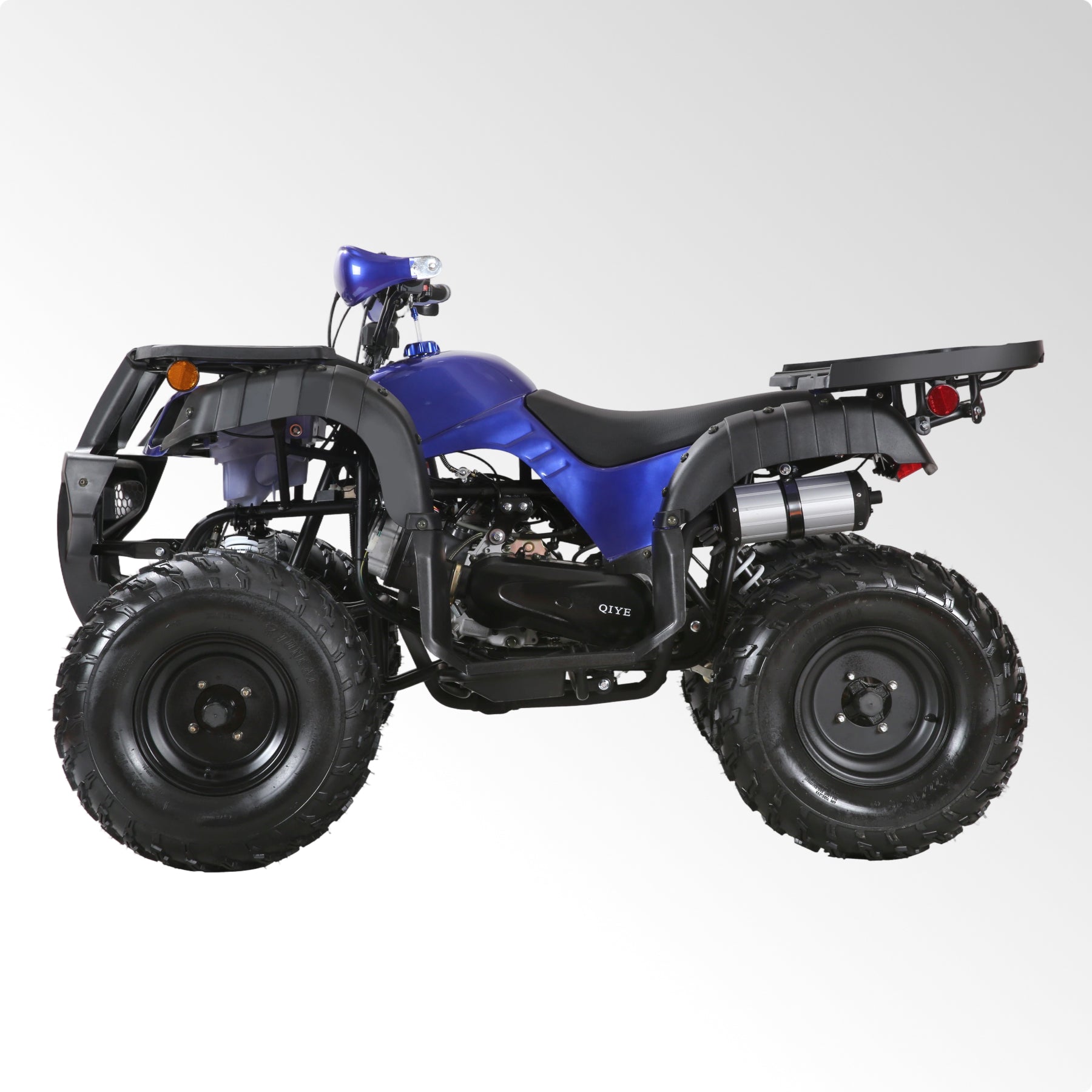 Coolster Gas ATV, 170CC 4-Stroke Mini Gas 4 Wheeler with Front and Rear Disc Brake, with Speed Control and LED Lights, Weight Support Up to 220 LBS, Max Speed 10mph