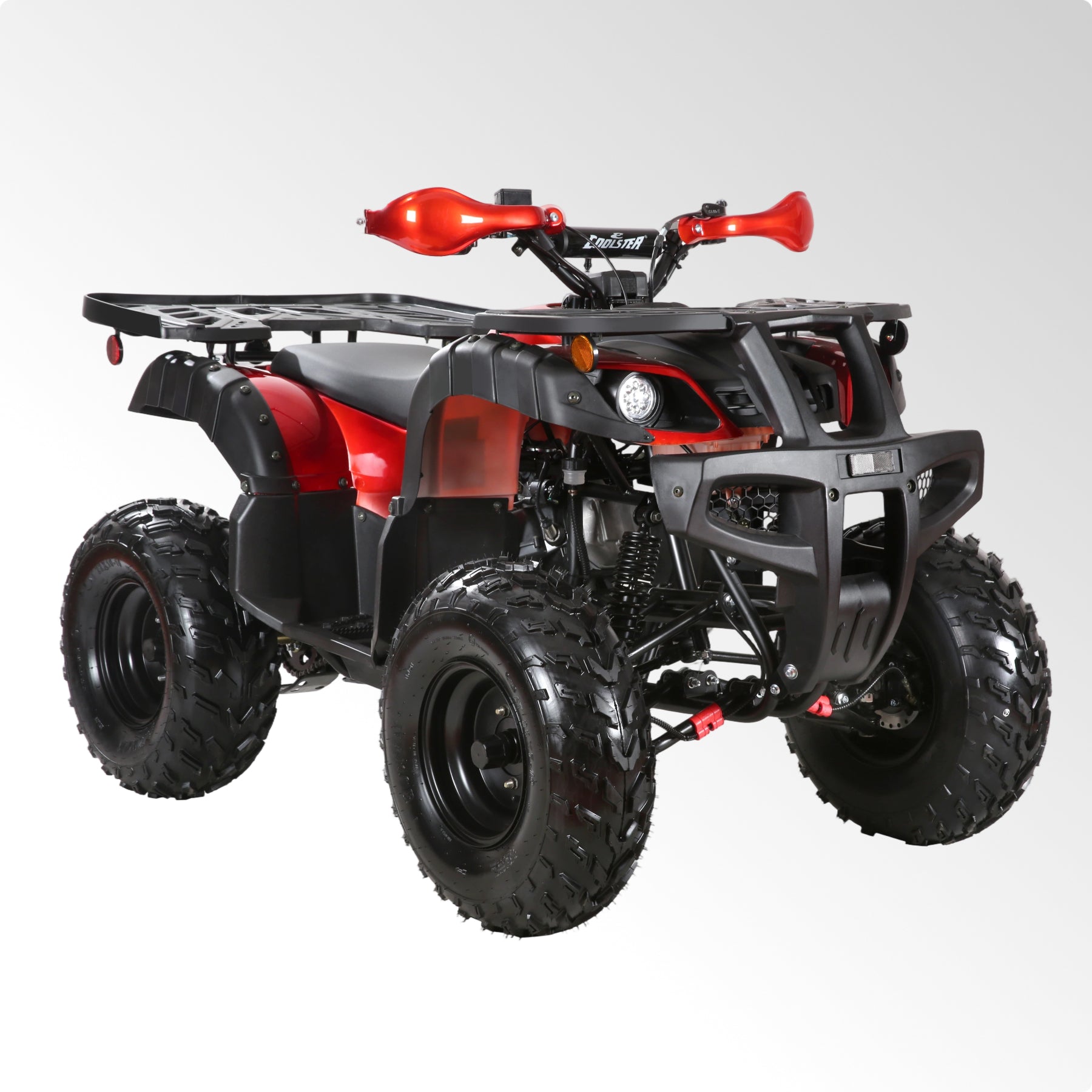 Coolster Gas ATV, 170CC 4-Stroke Mini Gas 4 Wheeler with Front and Rear Disc Brake, with Speed Control and LED Lights, Weight Support Up to 220 LBS, Max Speed 10mph