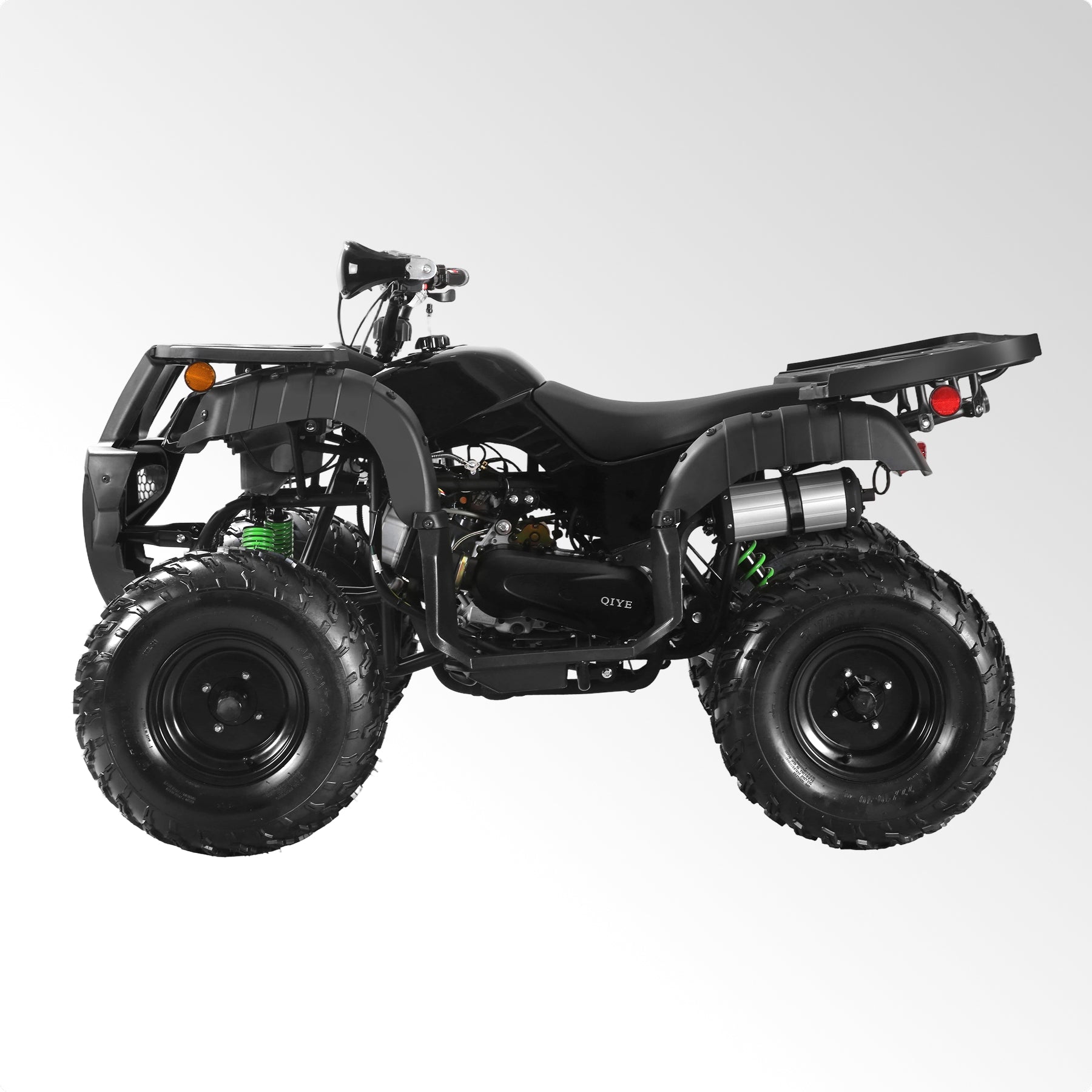 Coolster Gas ATV, 170CC 4-Stroke Mini Gas 4 Wheeler with Front and Rear Disc Brake, with Speed Control and LED Lights, Weight Support Up to 220 LBS, Max Speed 10mph