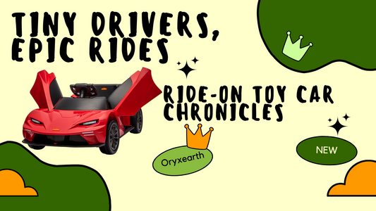 Tiny Drivers, Epic Rides: Ride-On Toy Car Chronicles