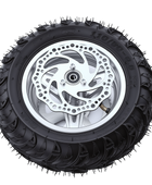 Oryxearth BRM40-2 Mini Bike Wheel Assembly Black (Front or Rear)