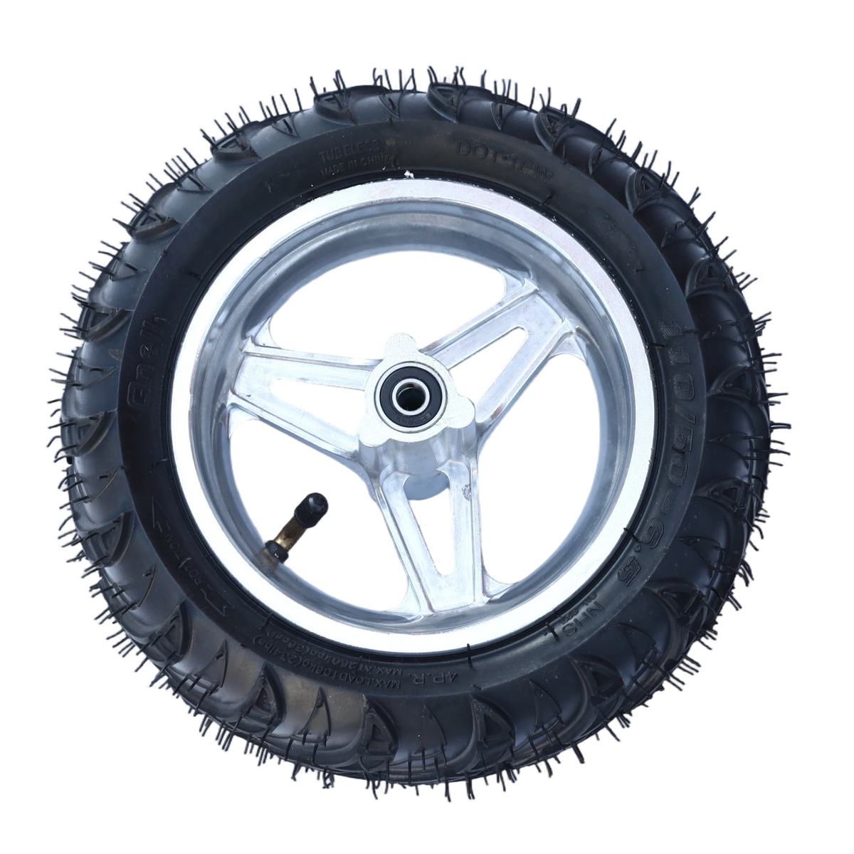 Oryxearth BRM40-2 Mini Bike Wheel Assembly Black (Front or Rear)