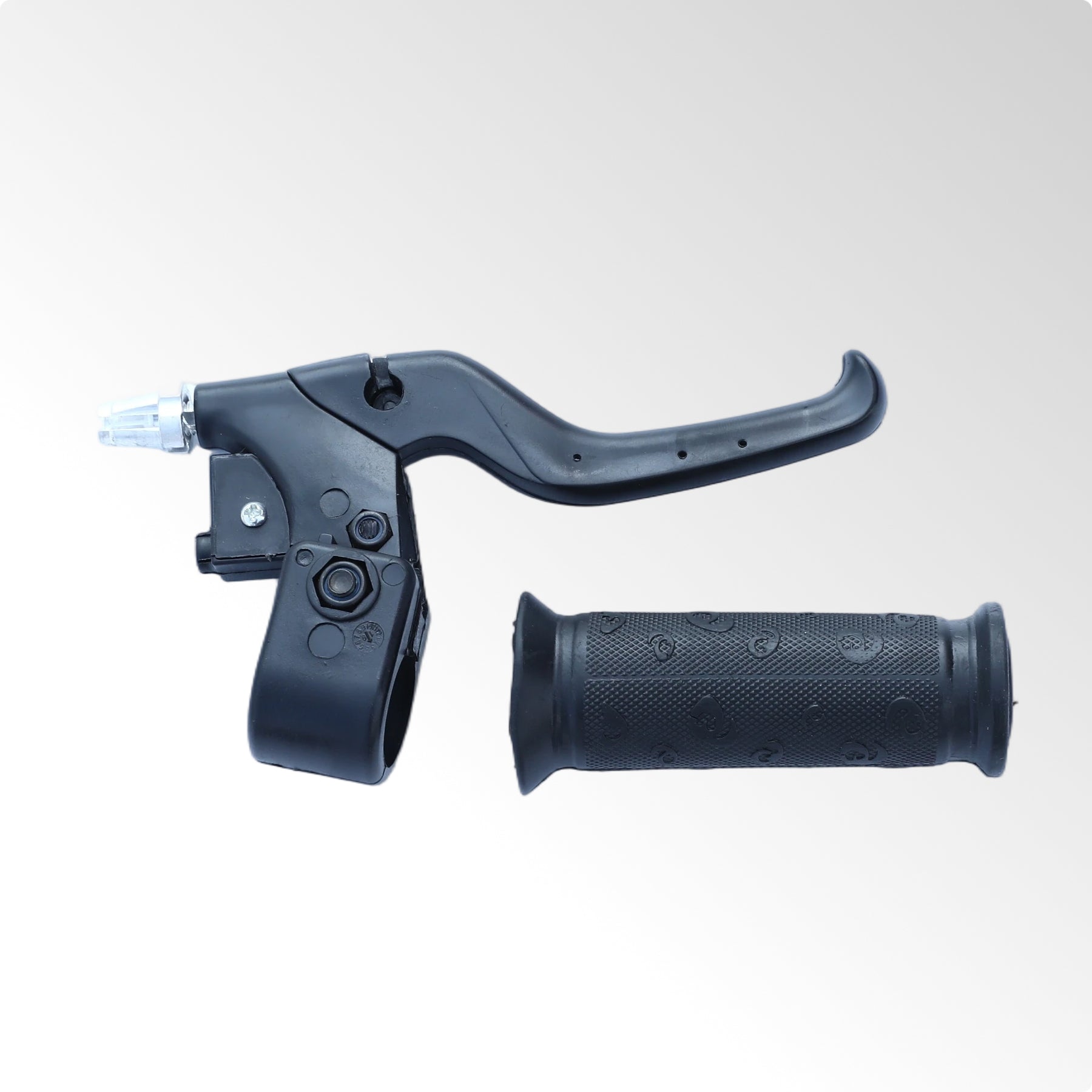 Brake Lever and Grip Kit for Oryxearth BRM40-3 Mini Bike Black