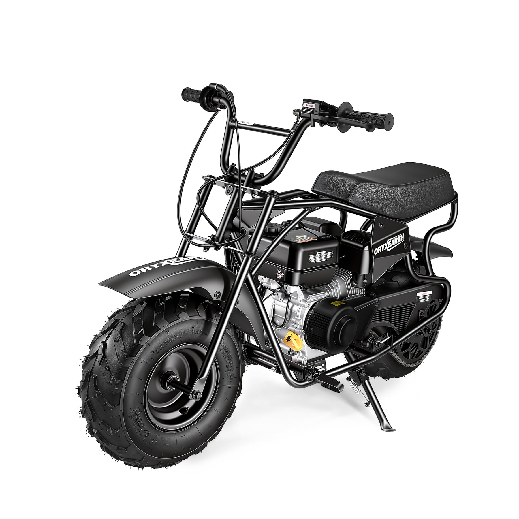 Oryxearth BRM200-2 196CC Off-Road Mini Bike for Adults & Teens, 4-Stroke Engine, Supports Up to 220 lbs