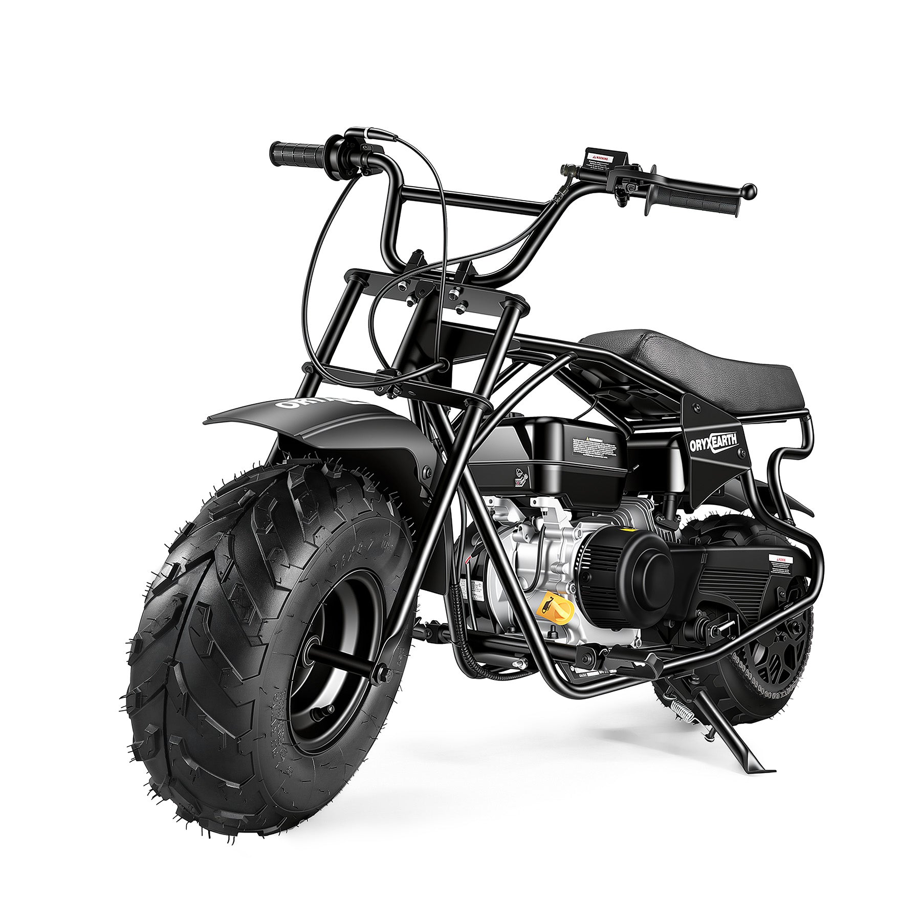 Oryxearth BRM200-2 196CC Off-Road Mini Bike for Adults & Teens, 4-Stroke Engine, Supports Up to 220 lbs