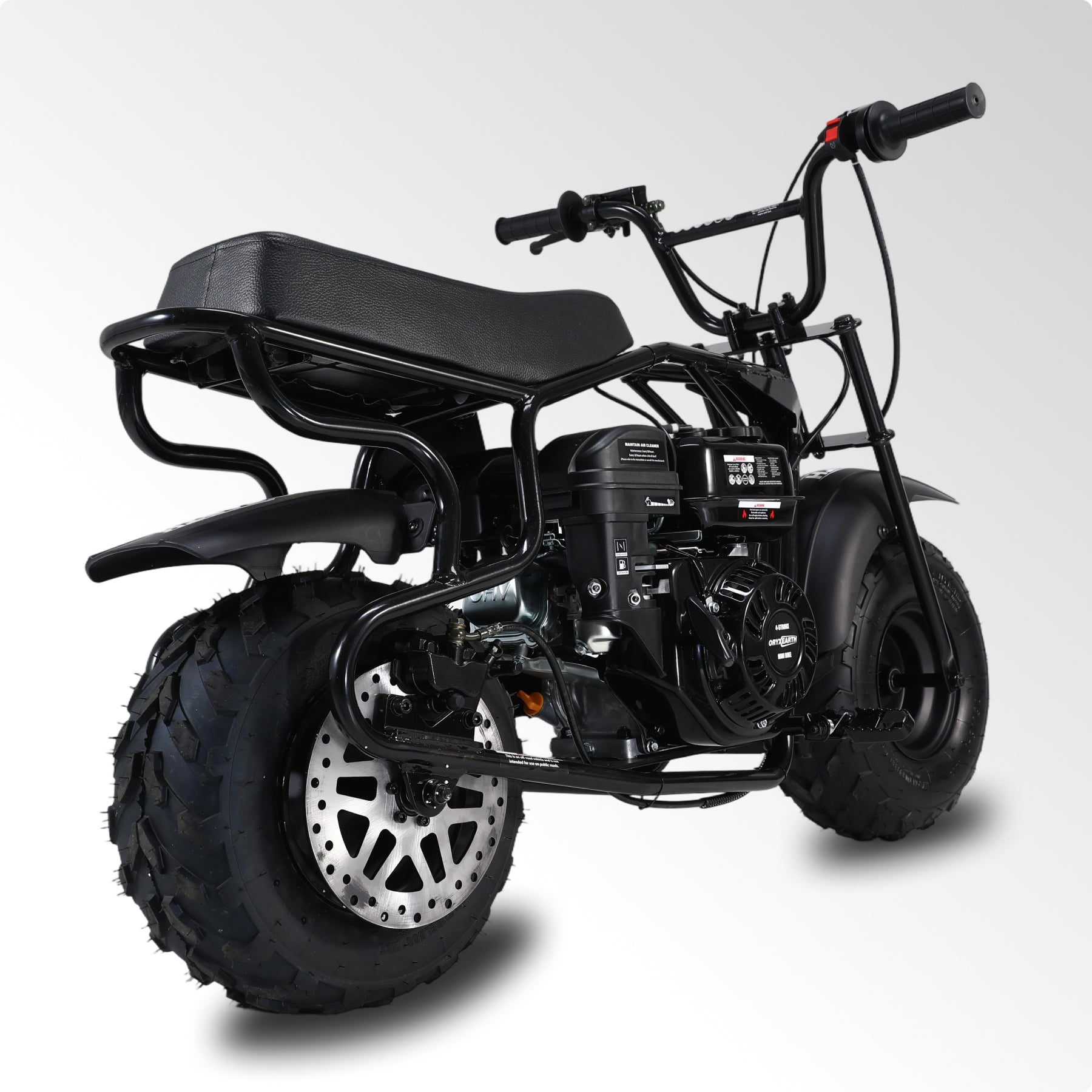 Oryxearth BRM200-2 196CC Off-Road Mini Bike for Adults & Teens, 4-Stro