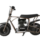 Oryxearth BRM100P-1 105CC Off-Road Gas Mini Bike for Adults & Teens, Rust Brown Edition, Up to 220 lbs