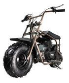 Oryxearth BRM100P-1 105CC Off-Road Gas Mini Bike for Adults & Teens, Rust Brown Edition, Up to 220 lbs