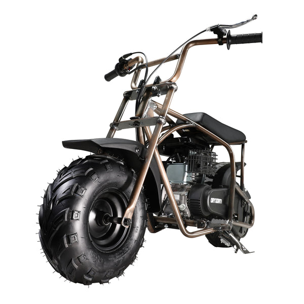 Oryxearth BRM100P-1 105CC Off-Road Gas Mini Bike for Adults & Teens, R