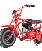 Oryxearth BRM100P-1 105CC Off-Road Gas Mini Bike for Adults & Teens, Red Edition, Up to 220 lbs