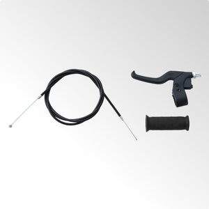 Brake Lever and Grip Kit for Oryxearth BRM40-2 Mini Bike Black
