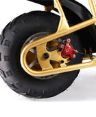 Oryxearth BRM100-4 99CC Off-Road Gas Mini Bike for Adults & Teens, Limited Edition Gold, Supports Up to 220 lbs