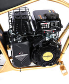 Oryxearth BRM100-4 99CC Off-Road Gas Mini Bike for Adults & Teens, Limited Edition Gold, Supports Up to 220 lbs