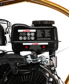 Oryxearth Golden Version 99CC 4-Stroke Kids Mini Bike Speed Up 24 Mph Weight Support UP to 185 LBS