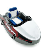 Oryxearth 72V Electric Jet Boat, 33MPH Max Speed, 90min Runtime, 330LB Load - EPP Foam Hull w/Steel Frame, 2-Seater Personal Watercraft