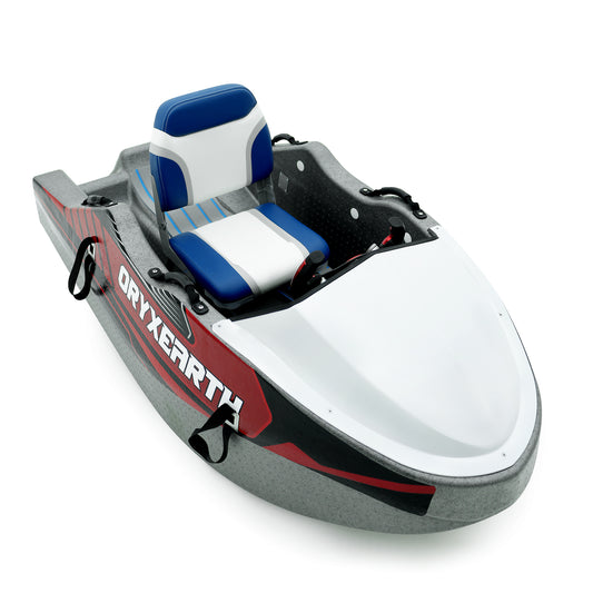 Oryxearth 72V Electric Jet Boat, 33MPH Max Speed, 90min Runtime, 330LB Load - EPP Foam Hull w/Steel Frame, 2-Seater Personal Watercraft