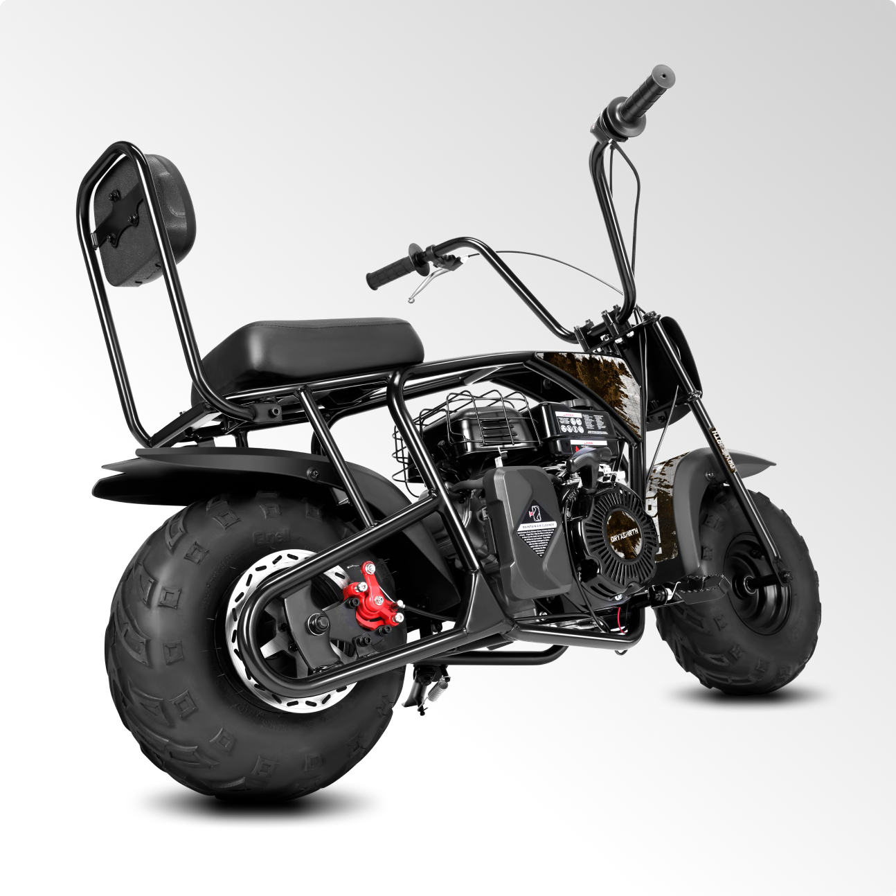 Oryxearth 99CC Mini-Dirtbike mit Benzinantrieb – bis zu 24 MPH, 185 Pfund Tragkraft