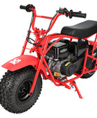 Oryxearth BRM200-1 196cc Gas Mini Bike, 35 MPH 4-Stroke Mini Dirt Bike, Off-Road Pit Bike for Adults & Teens, 220 lbs Max Load