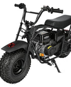 Oryxearth BRM200-1 196cc Gas Mini Bike, 35 MPH 4-Stroke Mini Dirt Bike, Off-Road Pit Bike for Adults & Teens, 220 lbs Max Load