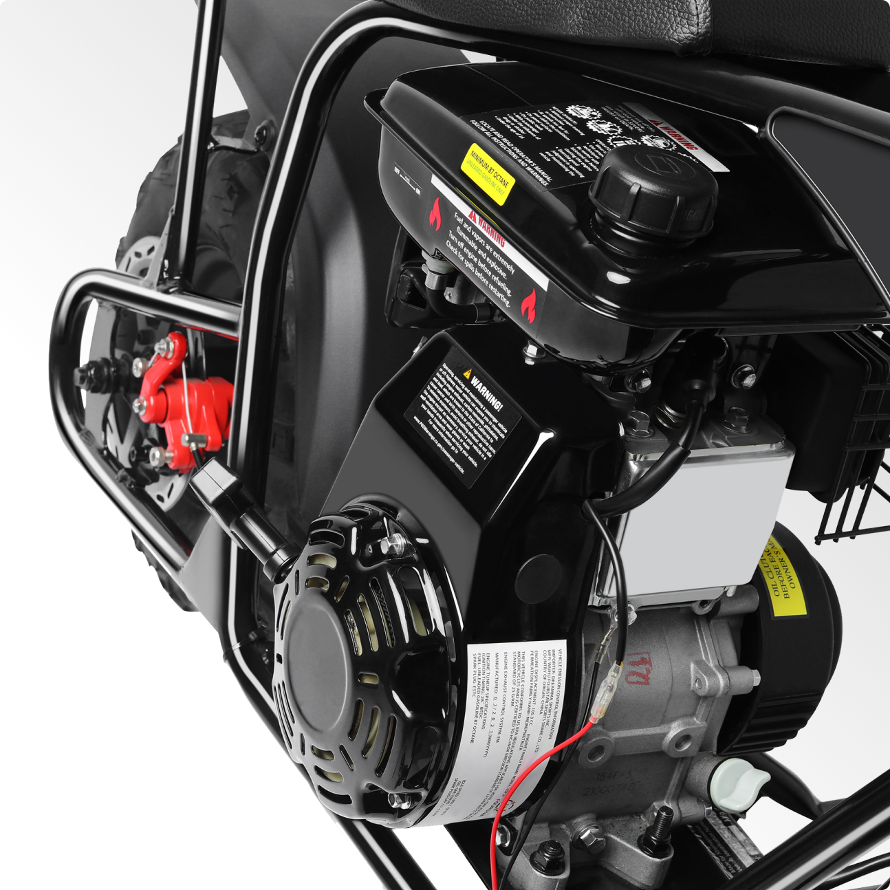 Oryxearth 105CC 4-Takt-Offroad-Minifahrrad für Kinder