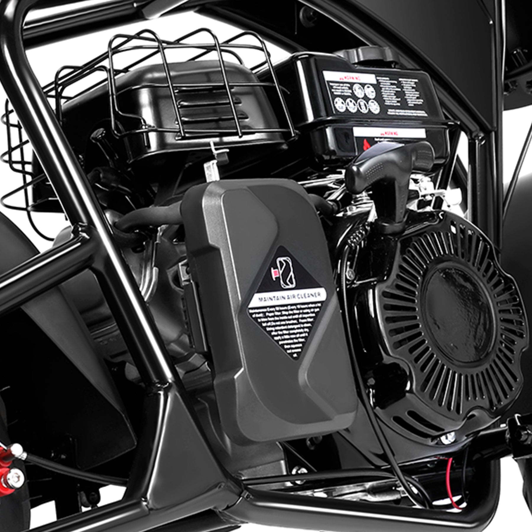 Oryxearth 99CC Gas Powered Mini Dirt Bike - Up to 24 MPH, 185 LBS Capacity