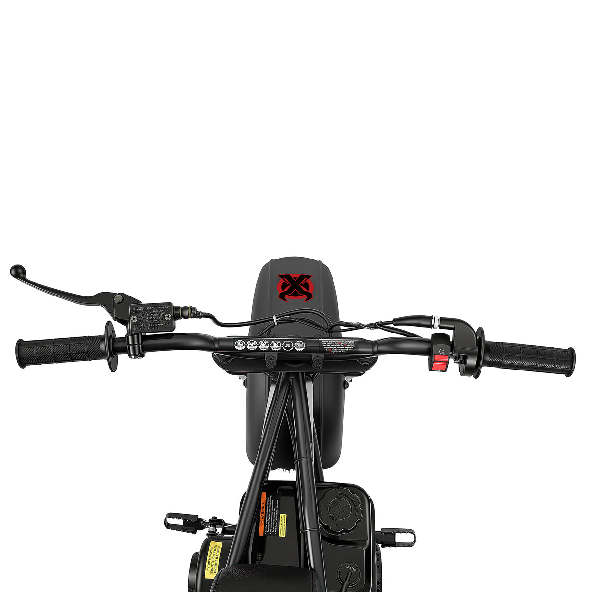 Oryxearth BRM200-1 196cc Gas Mini Bike, 35 MPH 4-Stroke Mini Dirt Bike, Off-Road Pit Bike for Adults & Teens, 220 lbs Max Load
