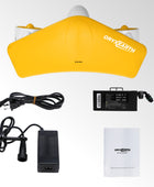 Oryxearth Dual Motor Underwater Scooter, 50m Max Depth, 2 Speed Modes Control (1.79mph & 4.03mph) with Child Lock and Camera Compatible for Scuba Diving Snorkeling