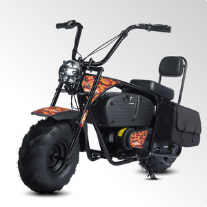 Oryxearth 子供用電動ダートバイク ヘッドライトとポータブルバッグ付き