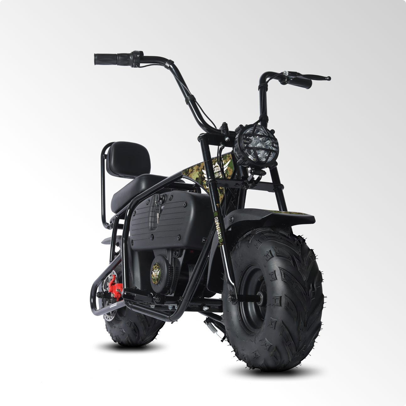 Oryxearth Electric Dirt Bike for Kids with Headlight and Portable Bag