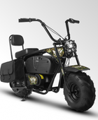 Oryxearth 子供用電動ダートバイク ヘッドライトとポータブルバッグ付き