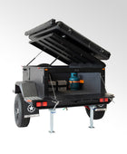 NEWEST Camping trailer 2026 with Strong chassic .Include  kitchen systm ,water system,electric system and rooftop tent