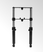 Oryxearth ミニバイク フロントフォーク サスペンション ユニバーサル ミニ ダートバイク サスペンションセット ピットバイク ショックフォーク フレーム アップグレード アセンブリ ダートバイク オートバイ ミニバイク用 ブラック