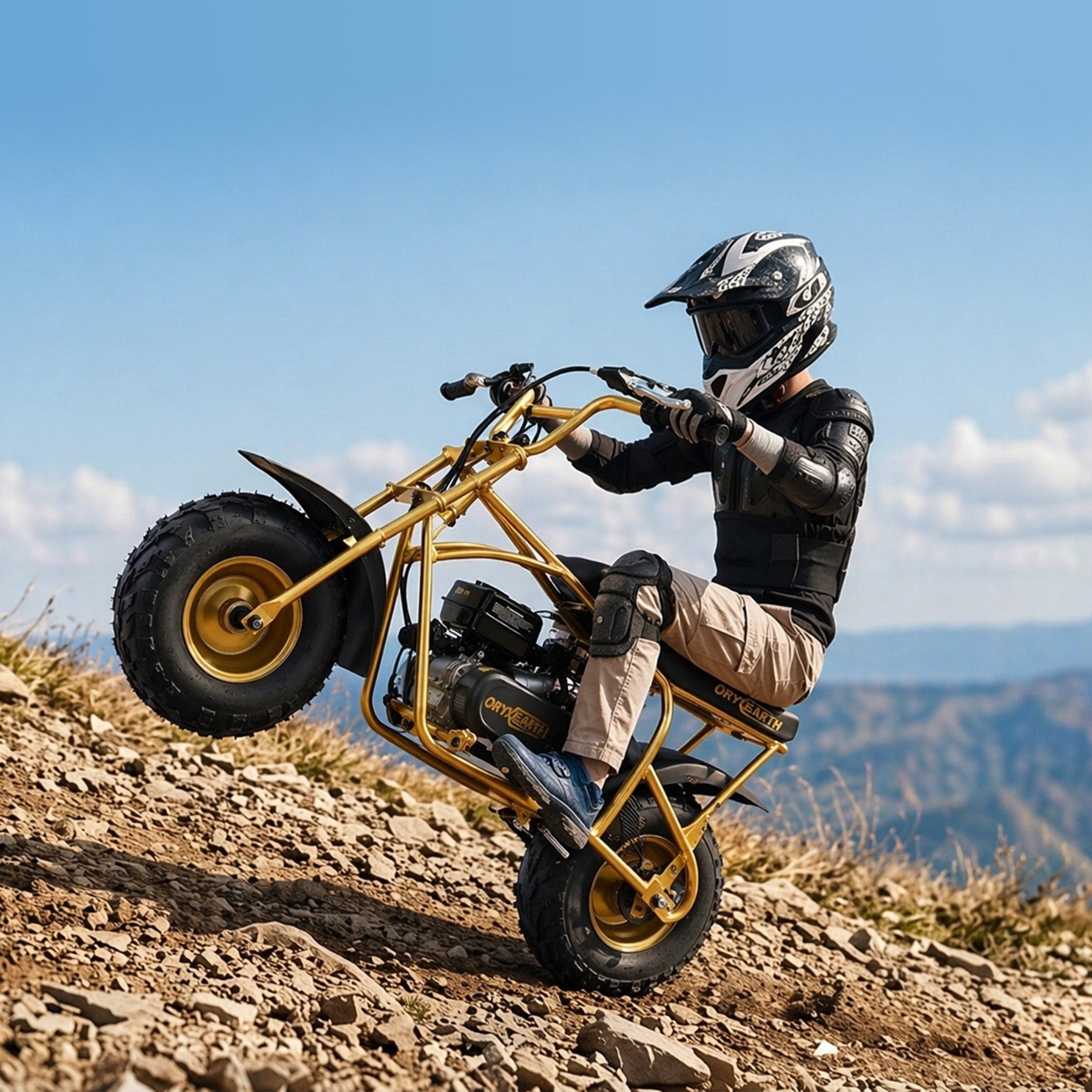 oryxearth gas mini bike for adults & teens
