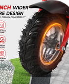 Oryxearth 37.7CC 4-Stroke Mini Bike, Gas Powered Dirt Off Road Trail, up to 15.5 Mph, Red