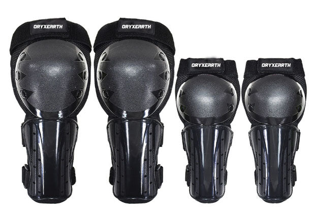 Oryxearth Kid Knee Pads Elbow Pads, Protective Gear Set for Motorcycle Cycling Mountain Biking 4PCS