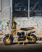 Oryxearth BRM100-4 99CC Off-Road Gas Mini Bike for Adults & Teens, Limited Edition Gold, Supports Up to 220 lbs
